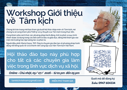 Workshop trải nghiệm Tâm kịch [5/7/2026]
